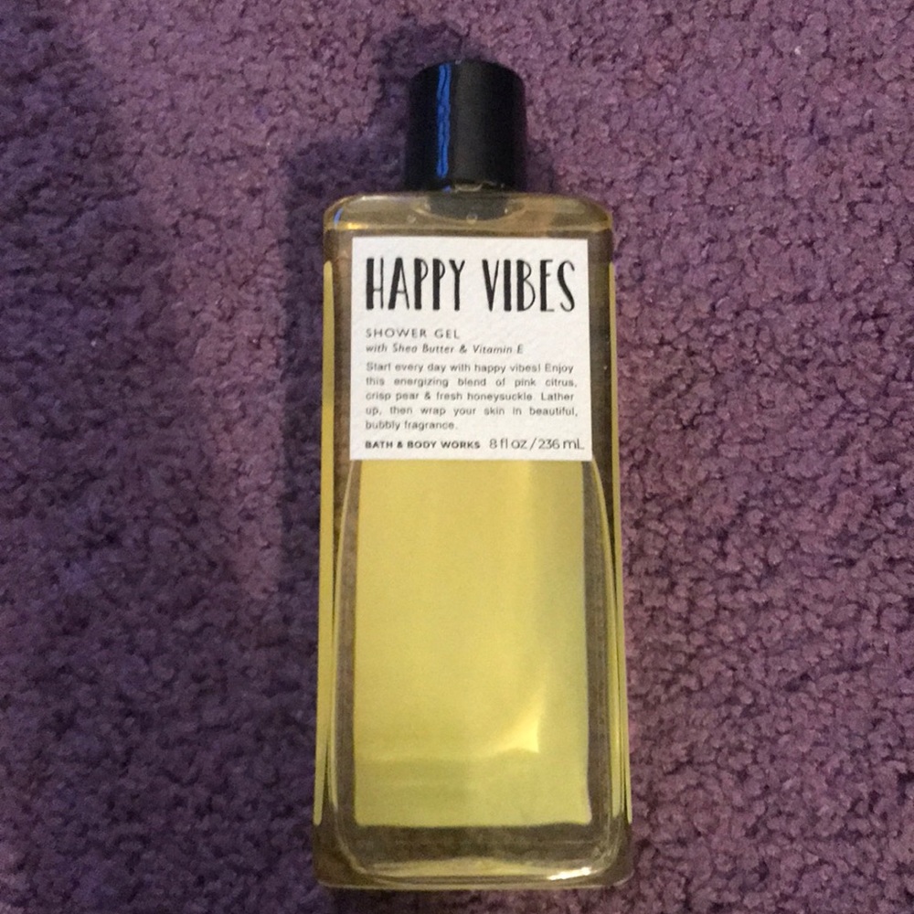 Happy Vibes Shower Gel NWT